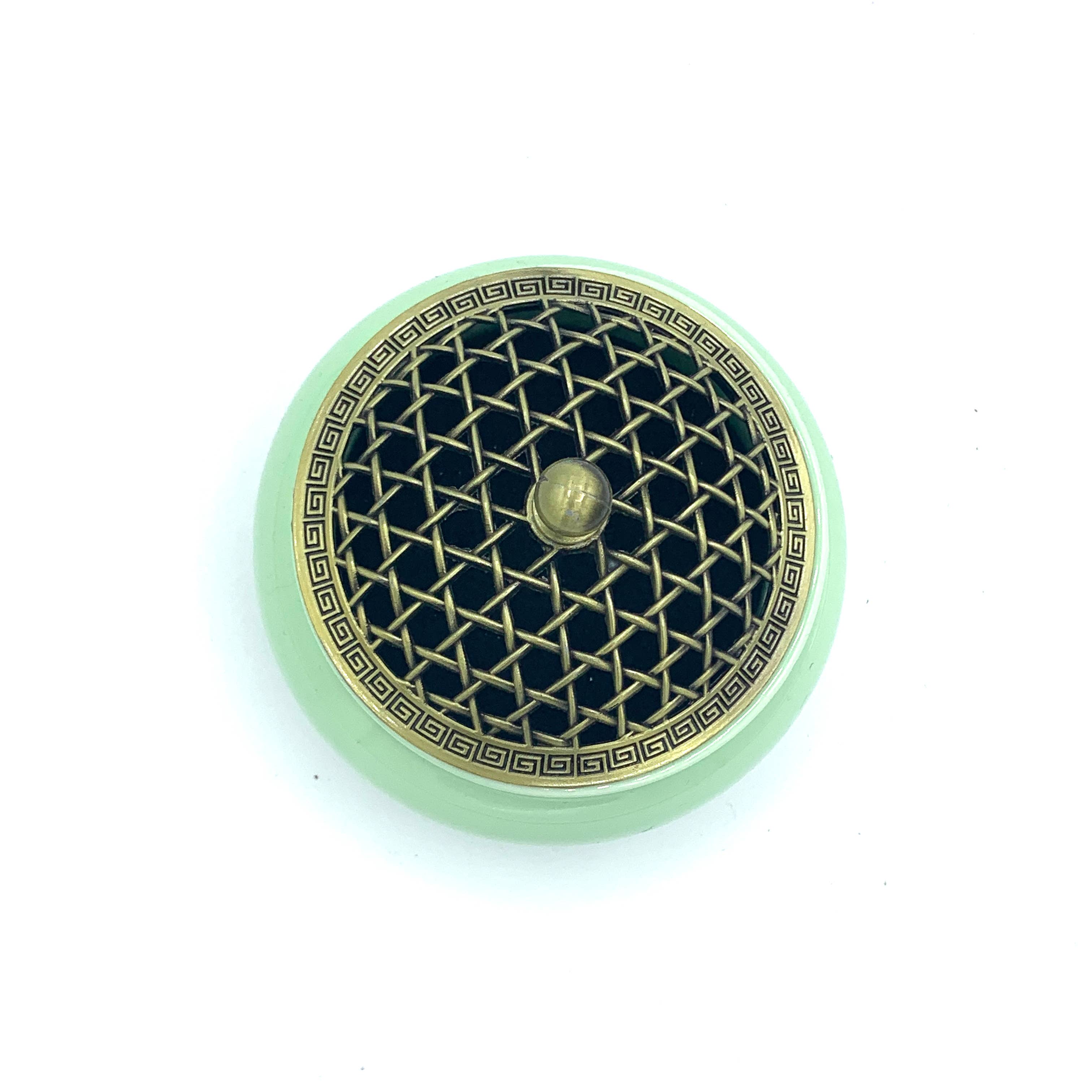 Charcoal Incense Burner, for resins, powders, & loose blends