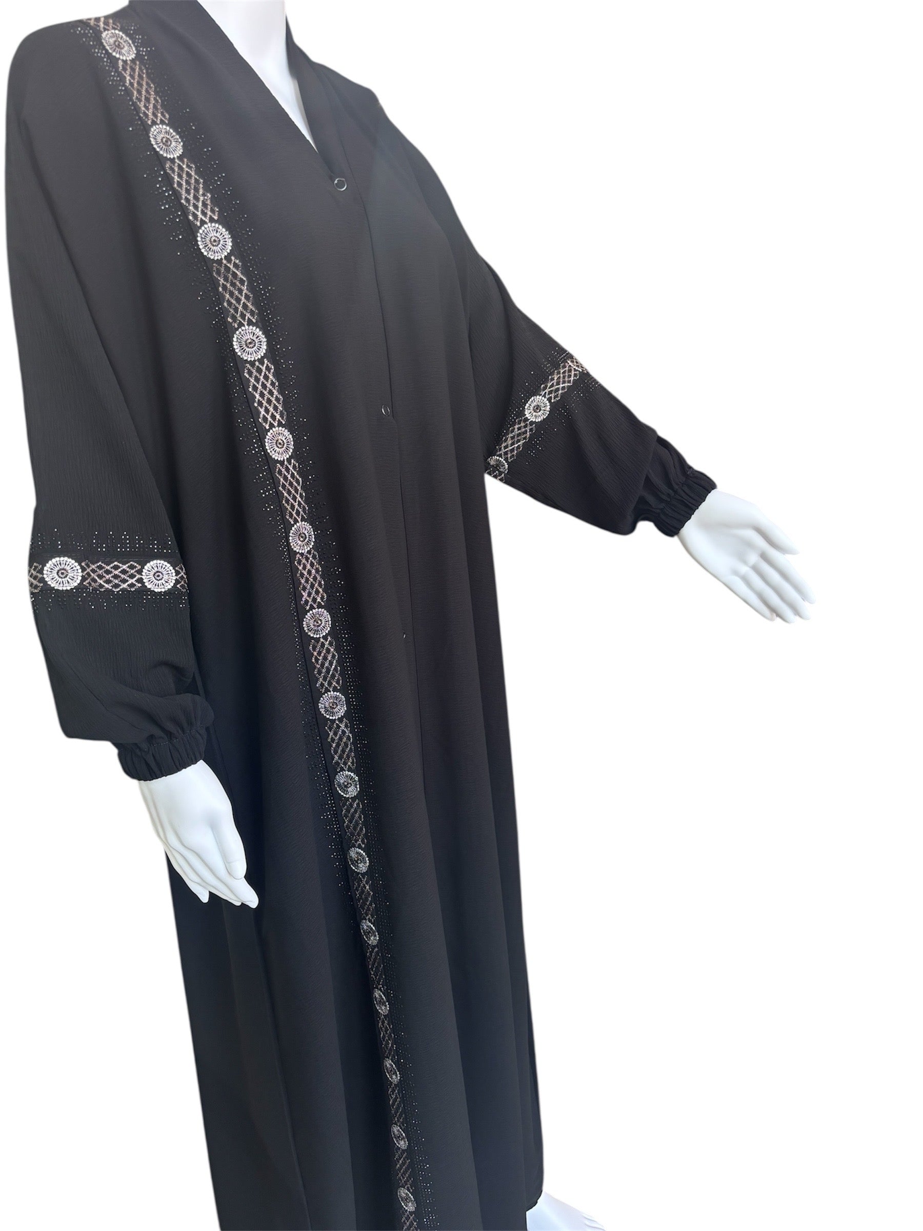Abaya Cuffed Sleeve