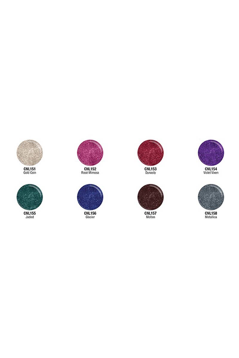 LA Colors Dark Metal Nail Polish Set