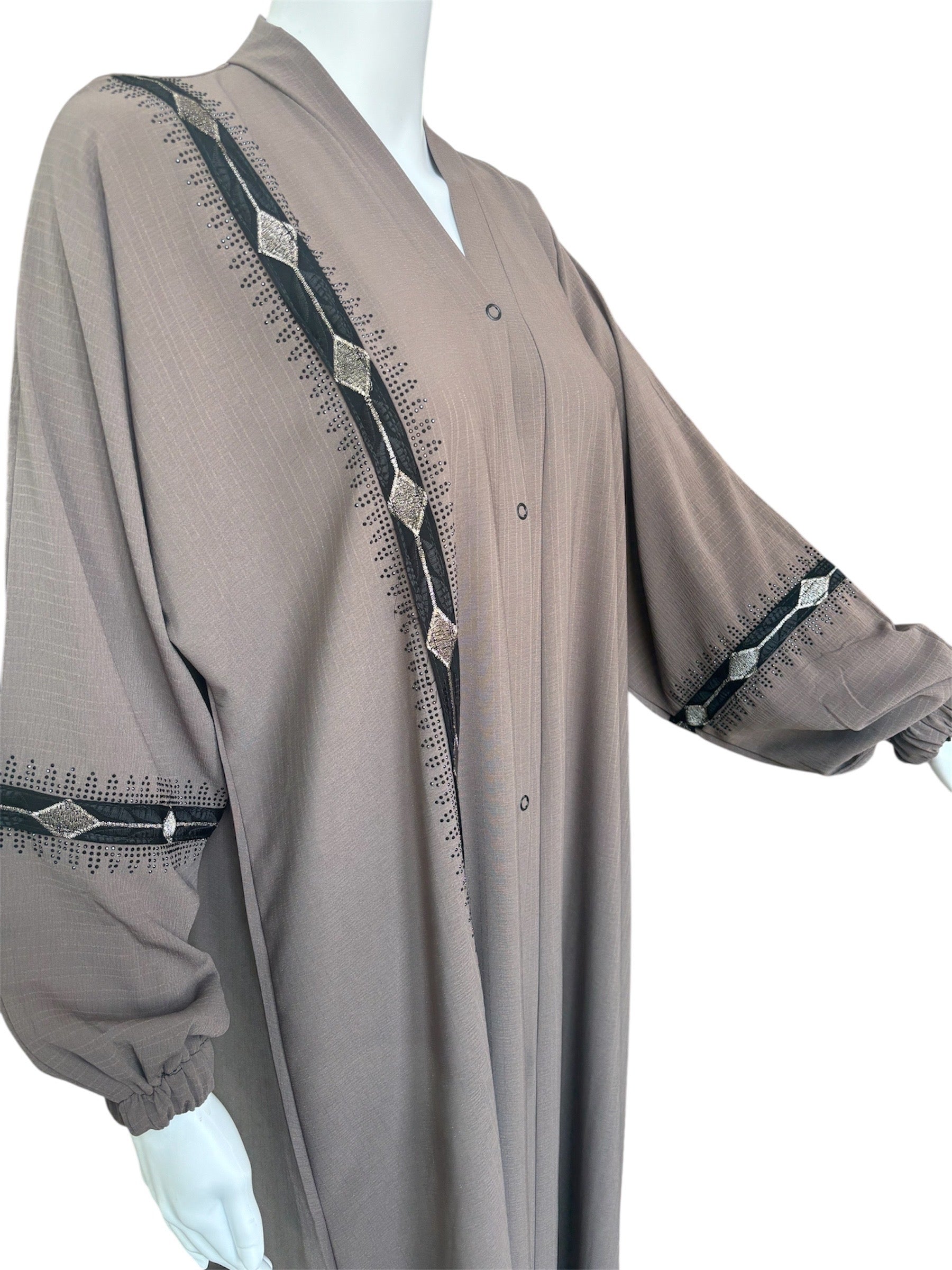 Abaya Cuffed Sleeve