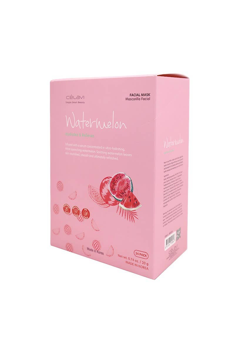 Celavi Watermelon Facial Mask Hydrating