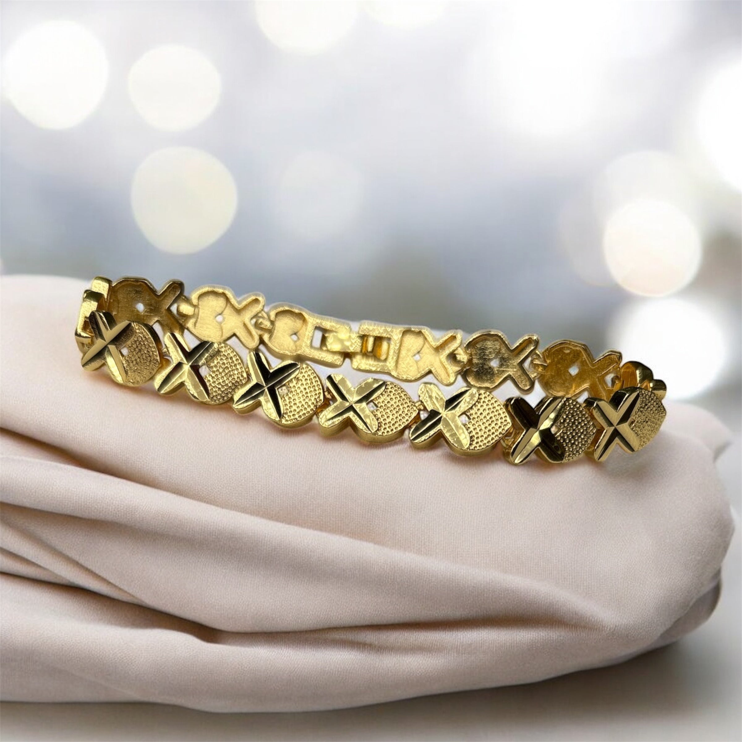 Gold plated bracelet