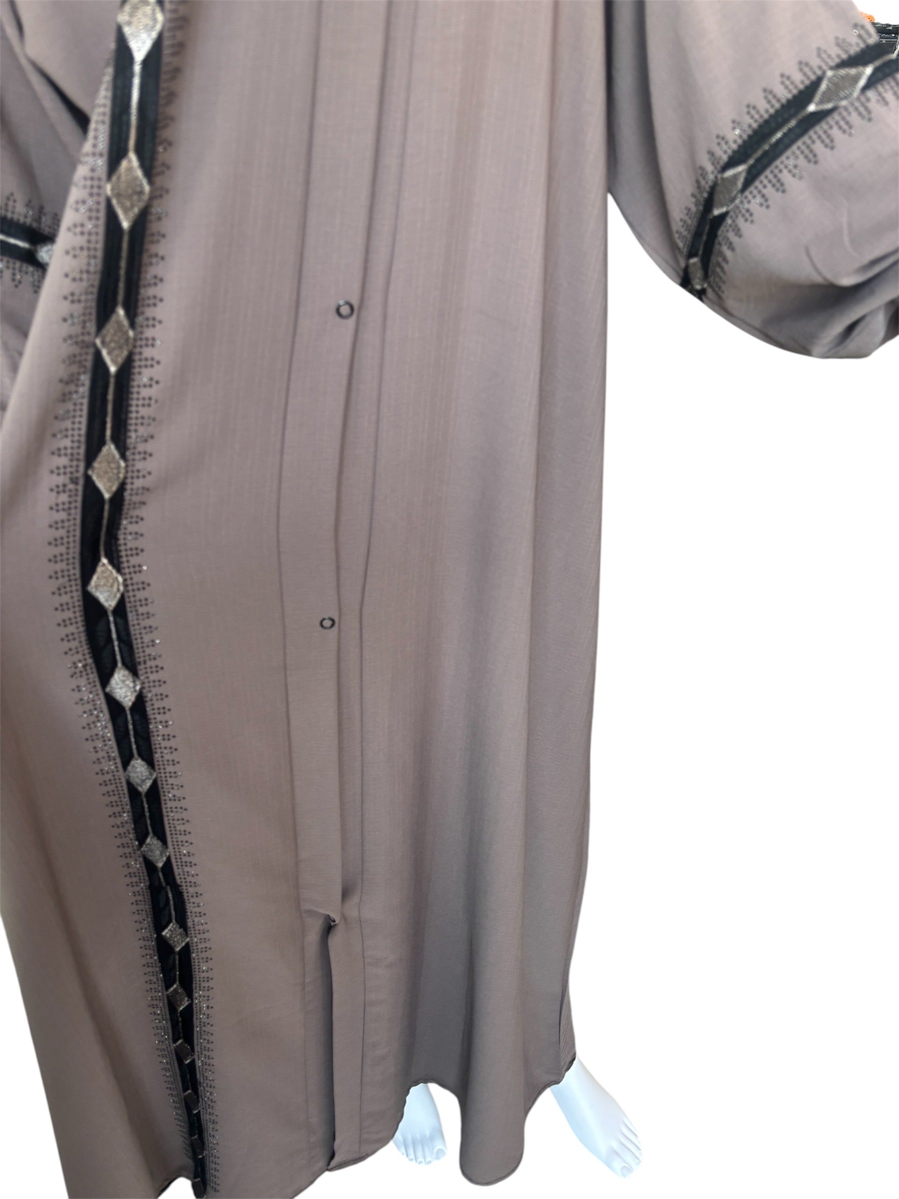 Abaya Cuffed Sleeve