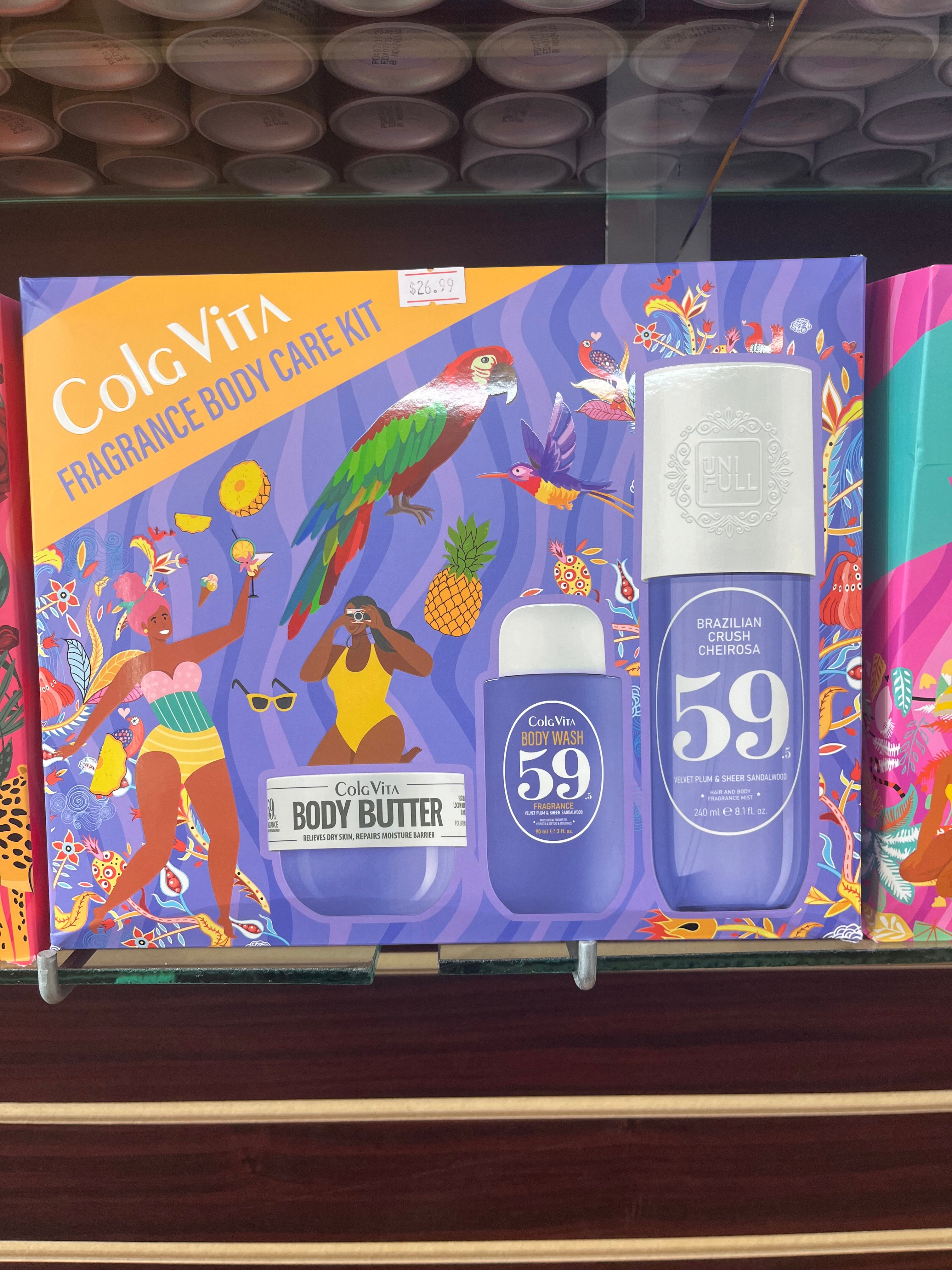 UNI FULL BRAZILIAN CRUSH CHEIROSA 59 Body Care Kit