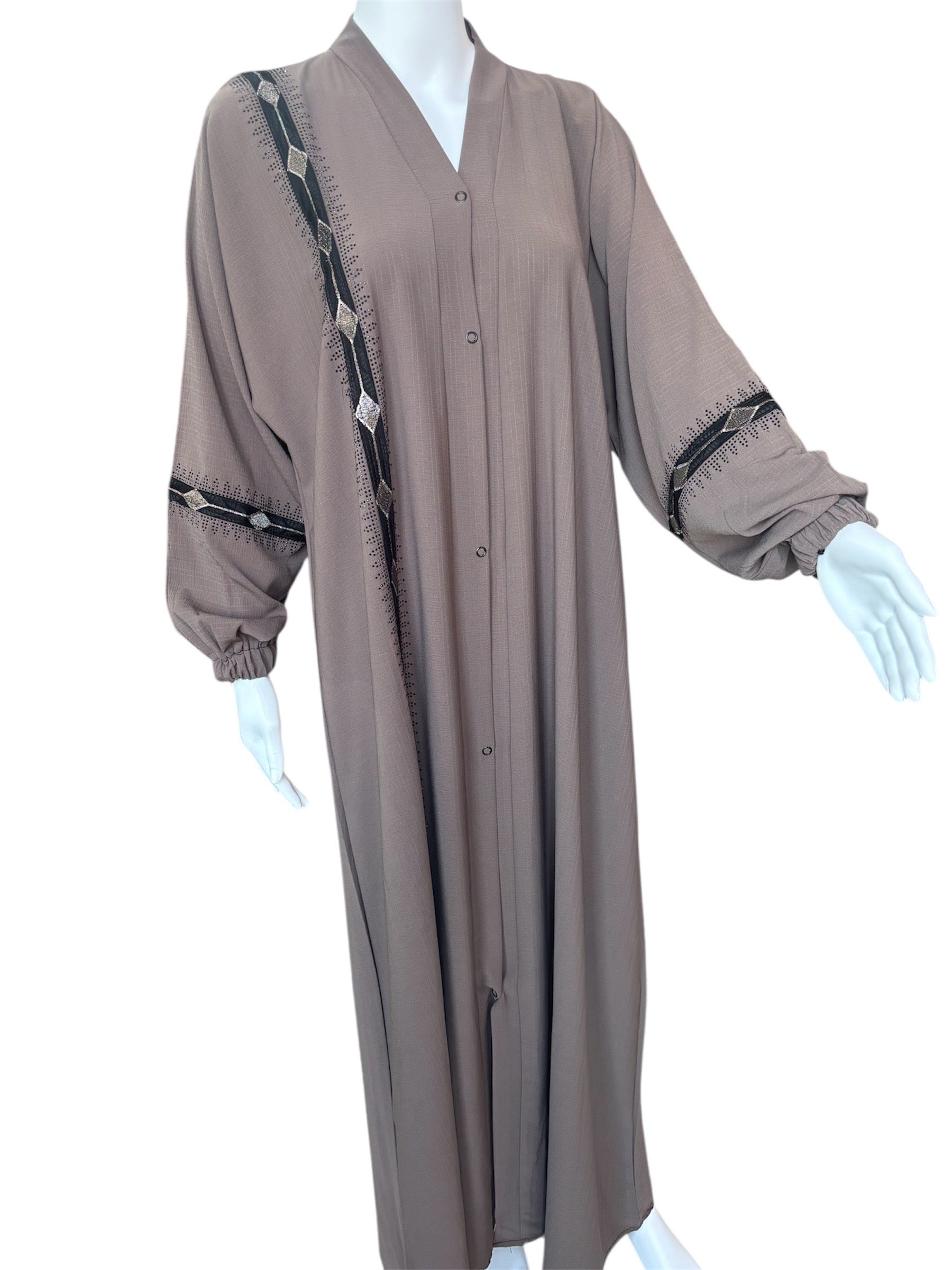 Abaya Cuffed Sleeve