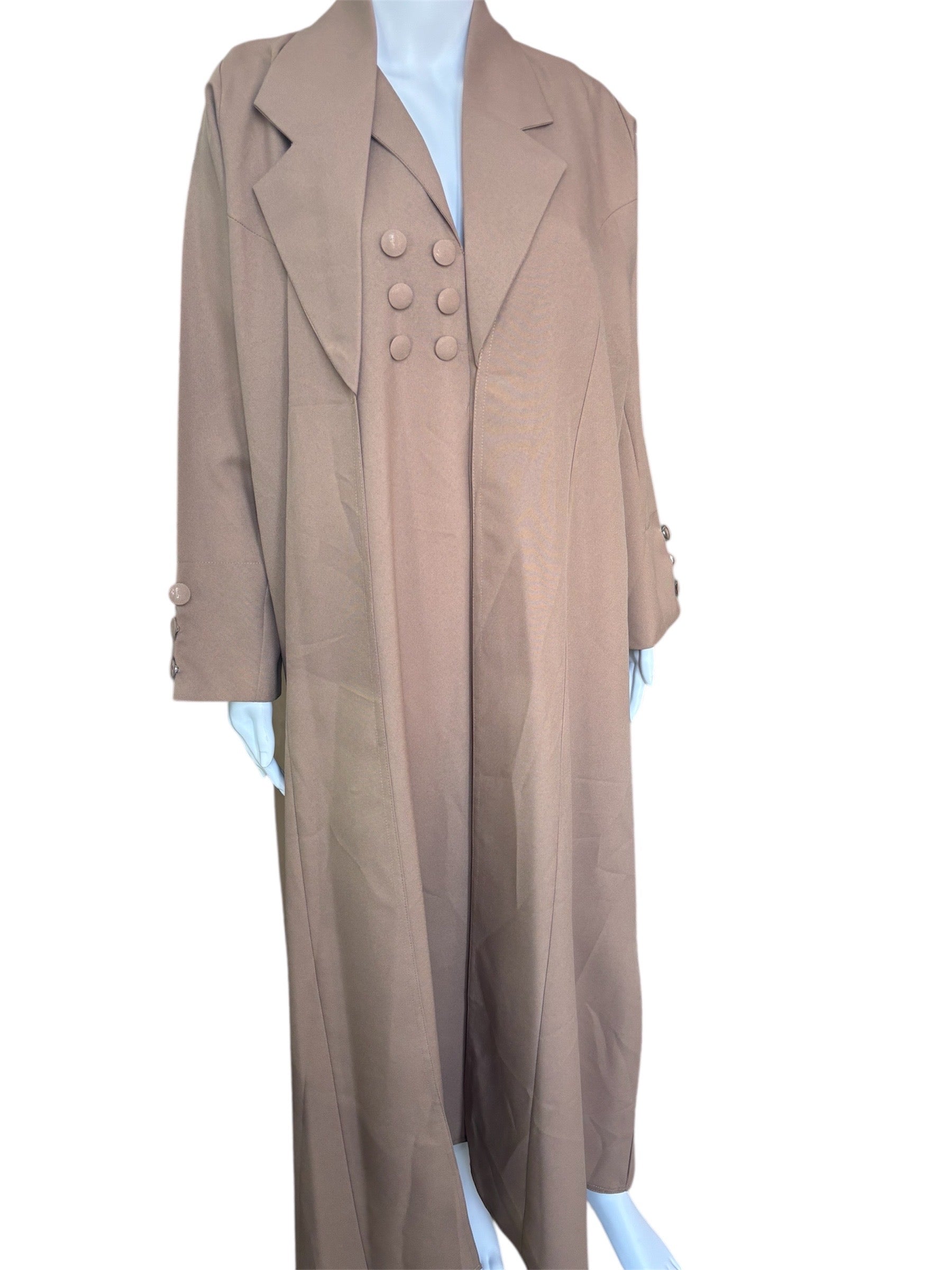 Two piece abaya