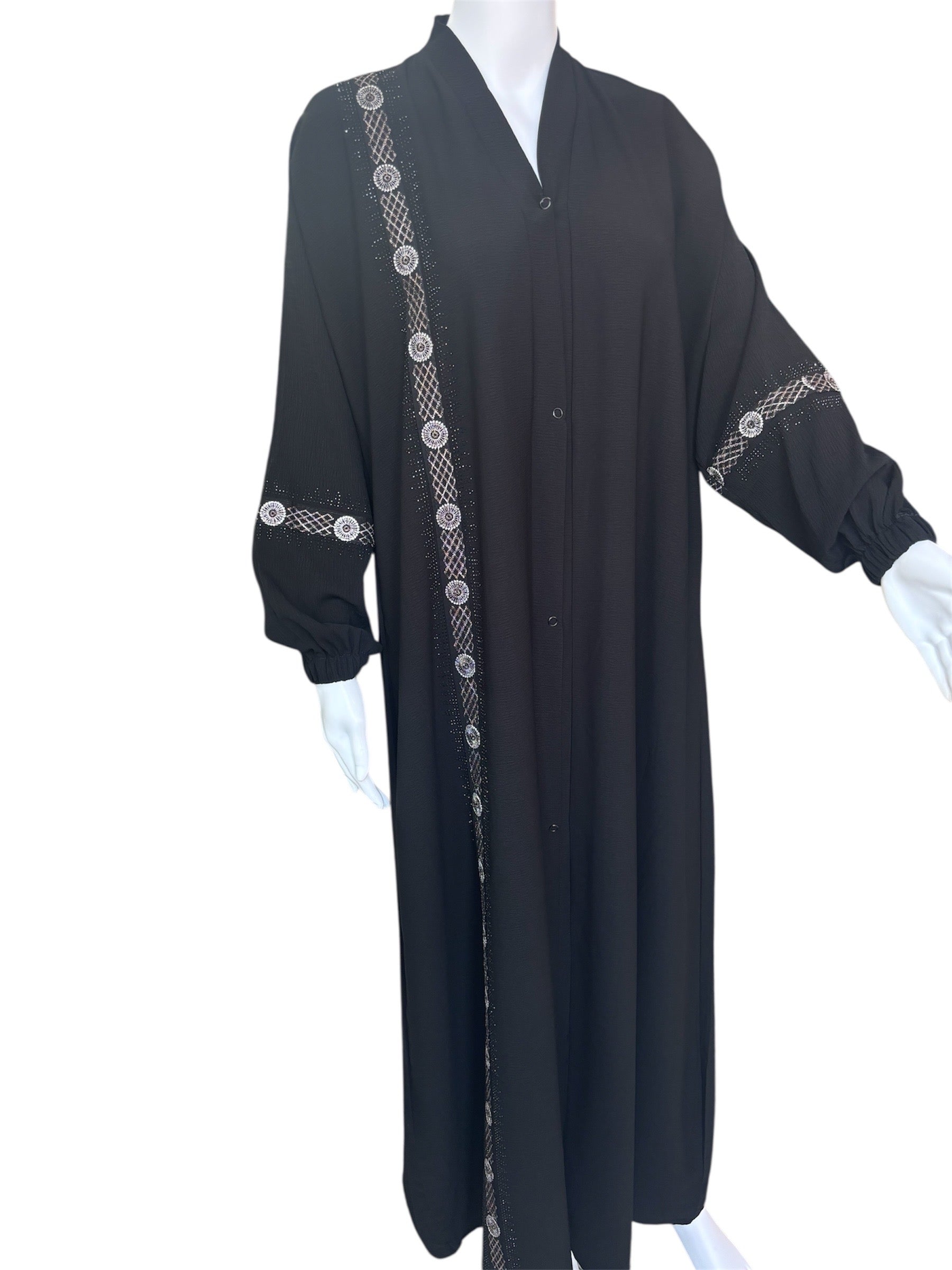 Abaya Cuffed Sleeve