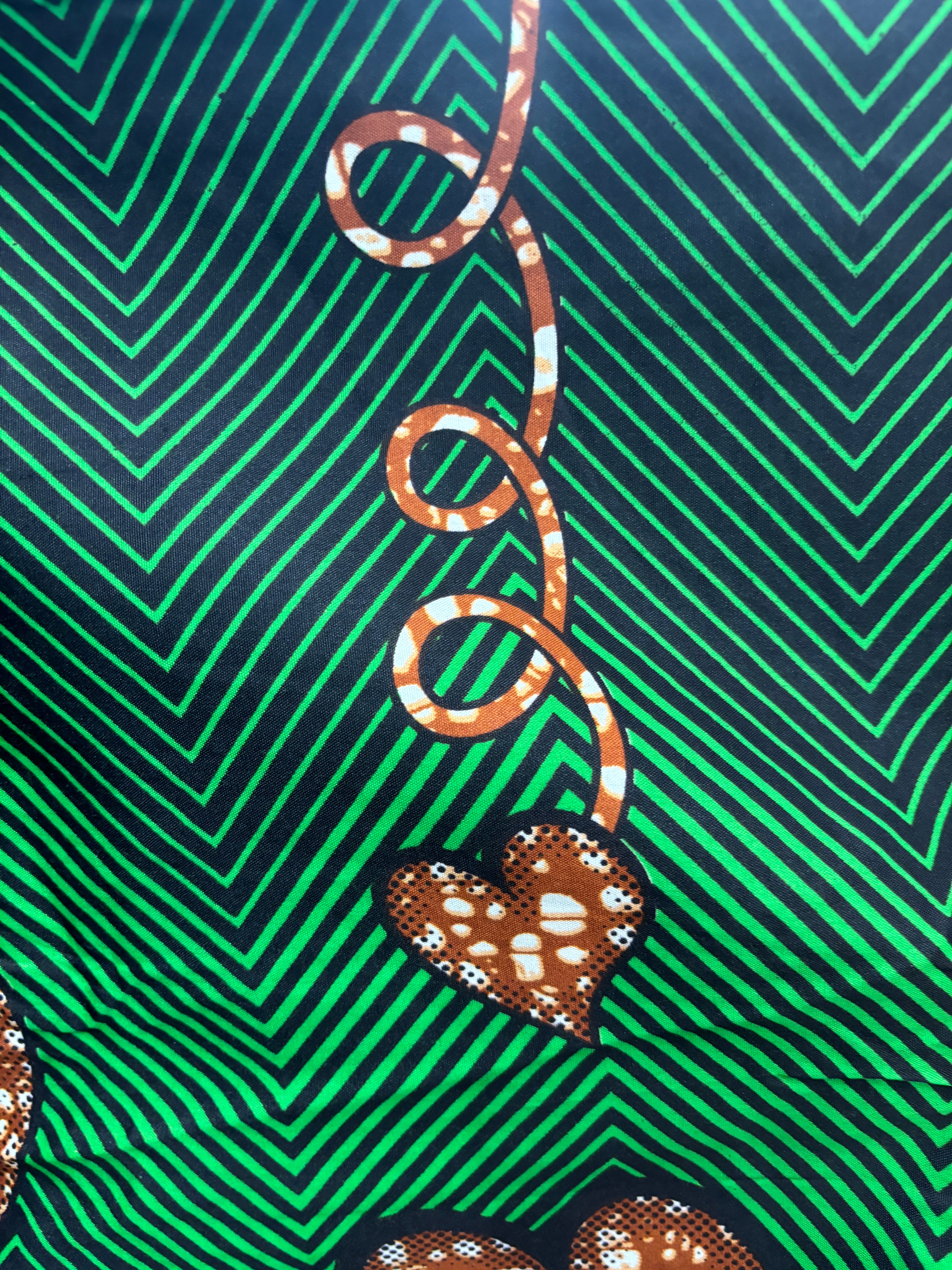 African wrap around dress 2pc