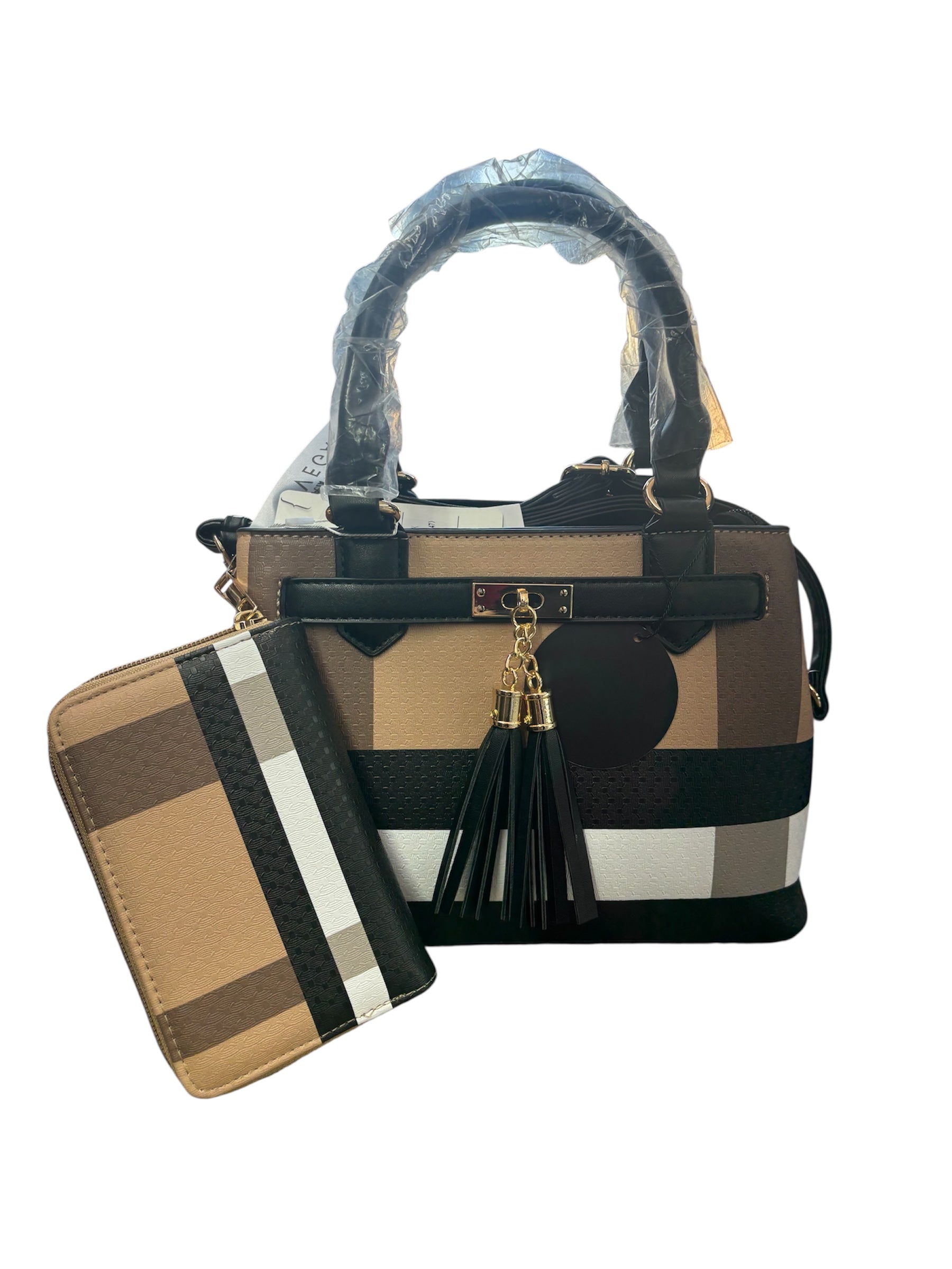 Handbag with crossbody and coin purse