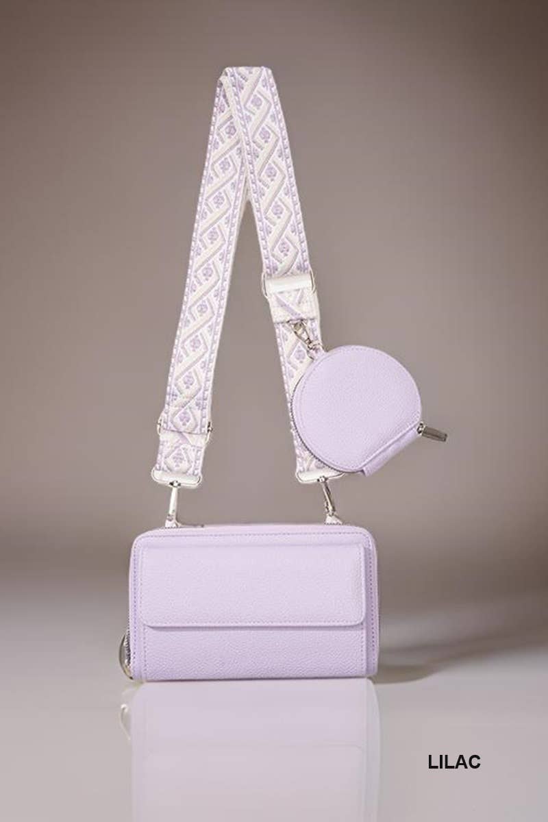 ',,,, Vegan Leather Woven Weaved Crossbody Shoulder Bag