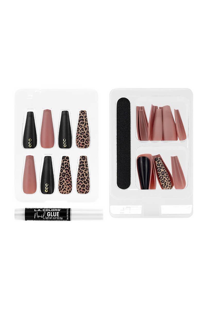 LA Colors Lavish Luxe Nail Tip Kit Wild Rush