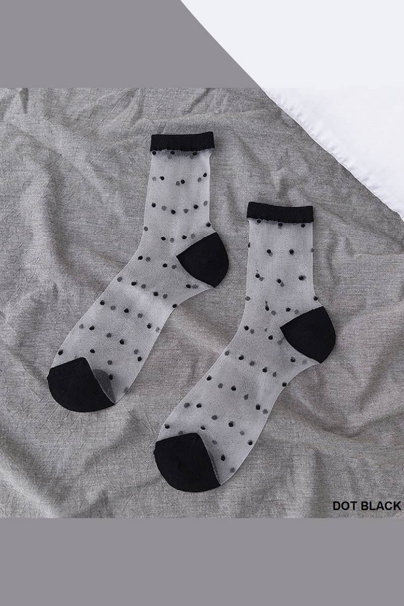 ,,,..HEART SHEER SOCKS