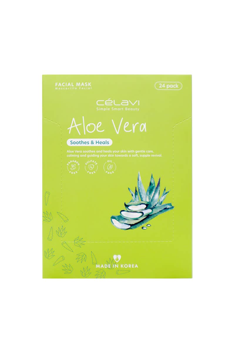 Celavi Aloe Vera Facial Mask Rejuvenating