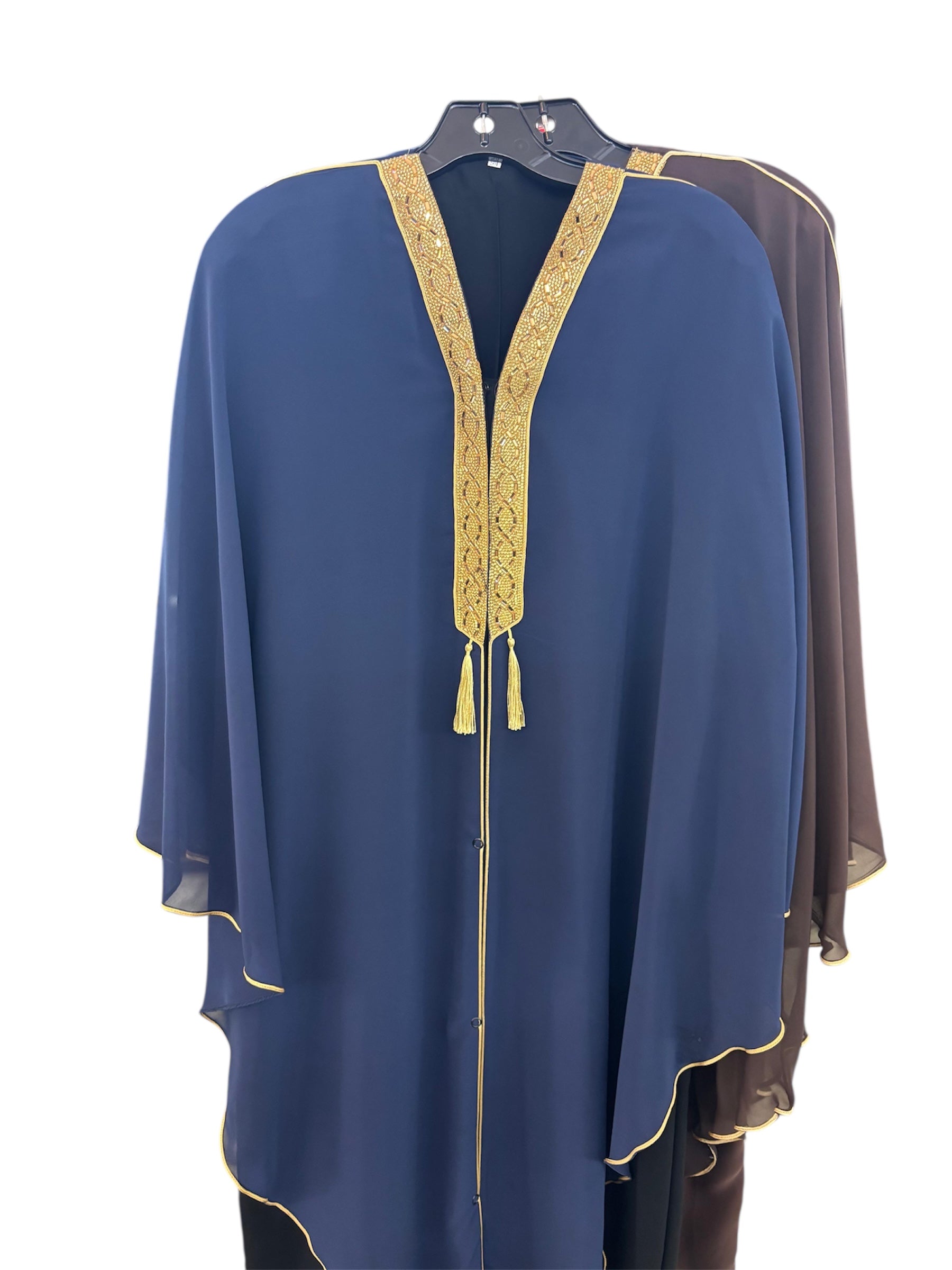 Abaya with a Hanging Overcoat look