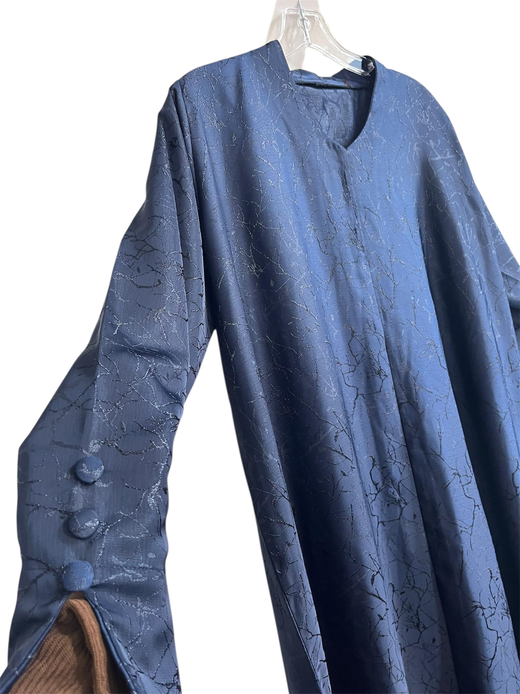 Navy Blue Abaya