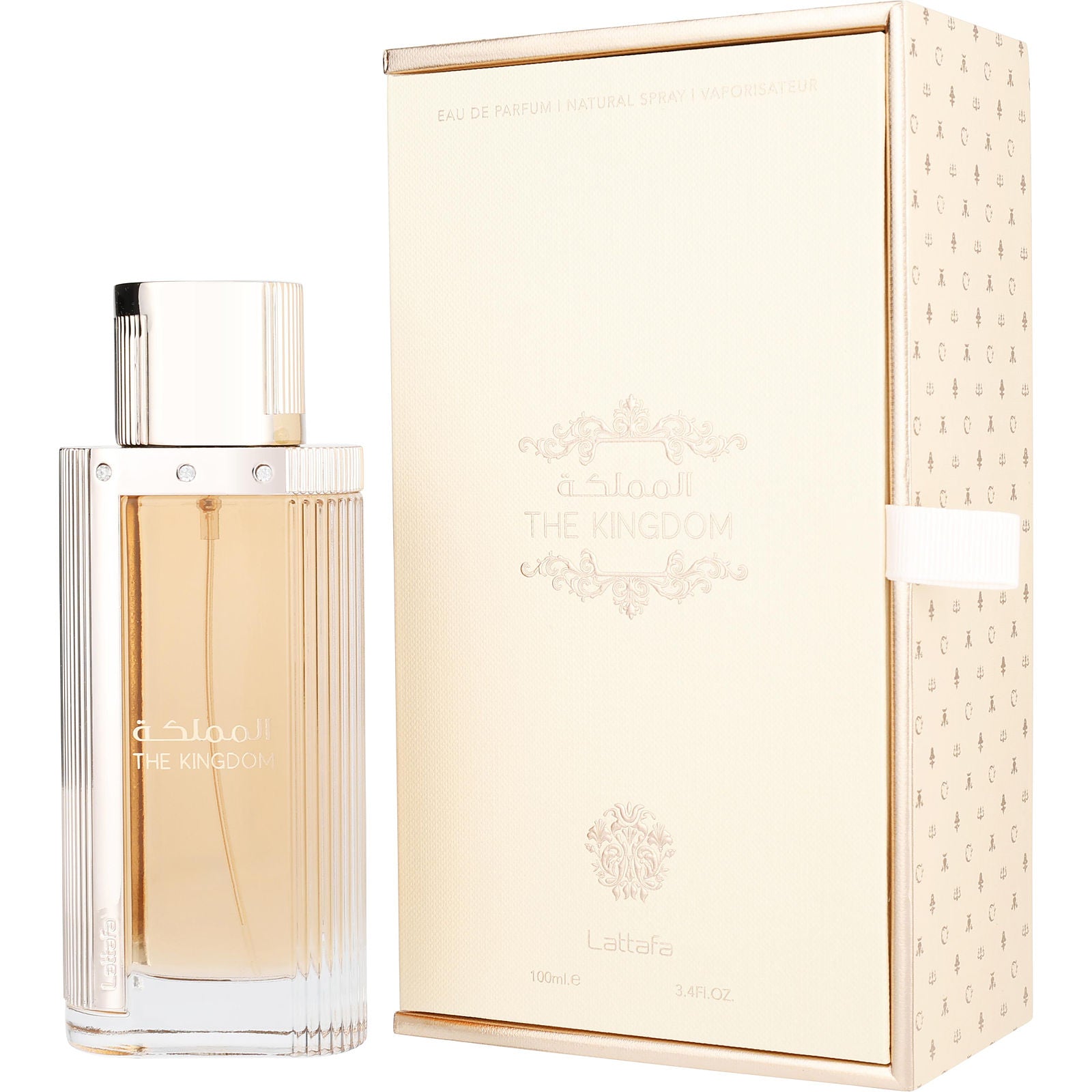 Lattafa The Kingdom Eau De Parfum Spray for Women, 3.4 Ounce
