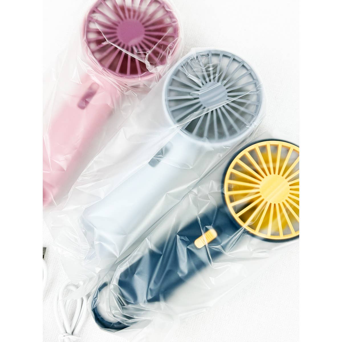 Portable Hand Fan with Pull out Stand