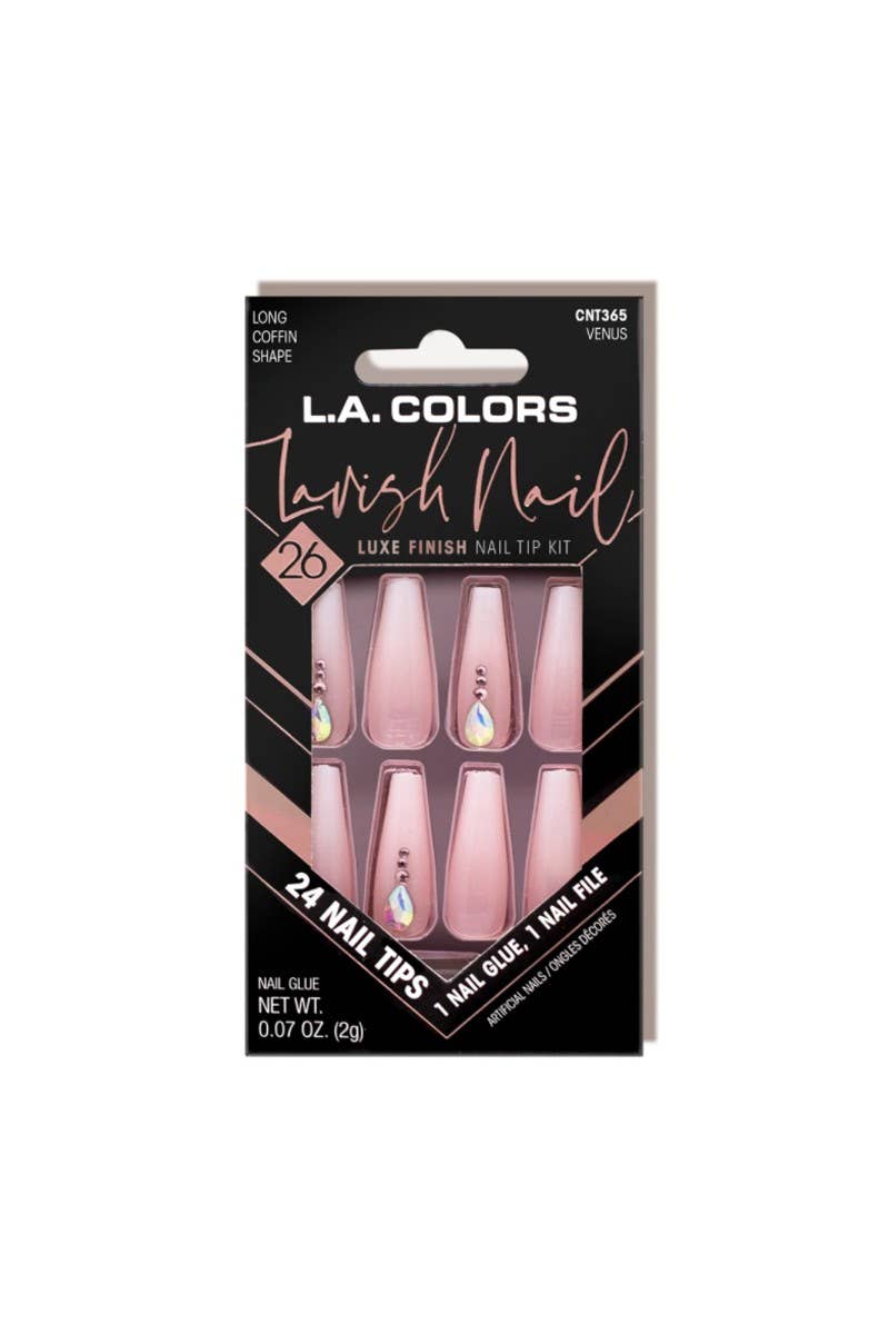 LA Colors Lavish Luxe Nail Tip Kit Venus