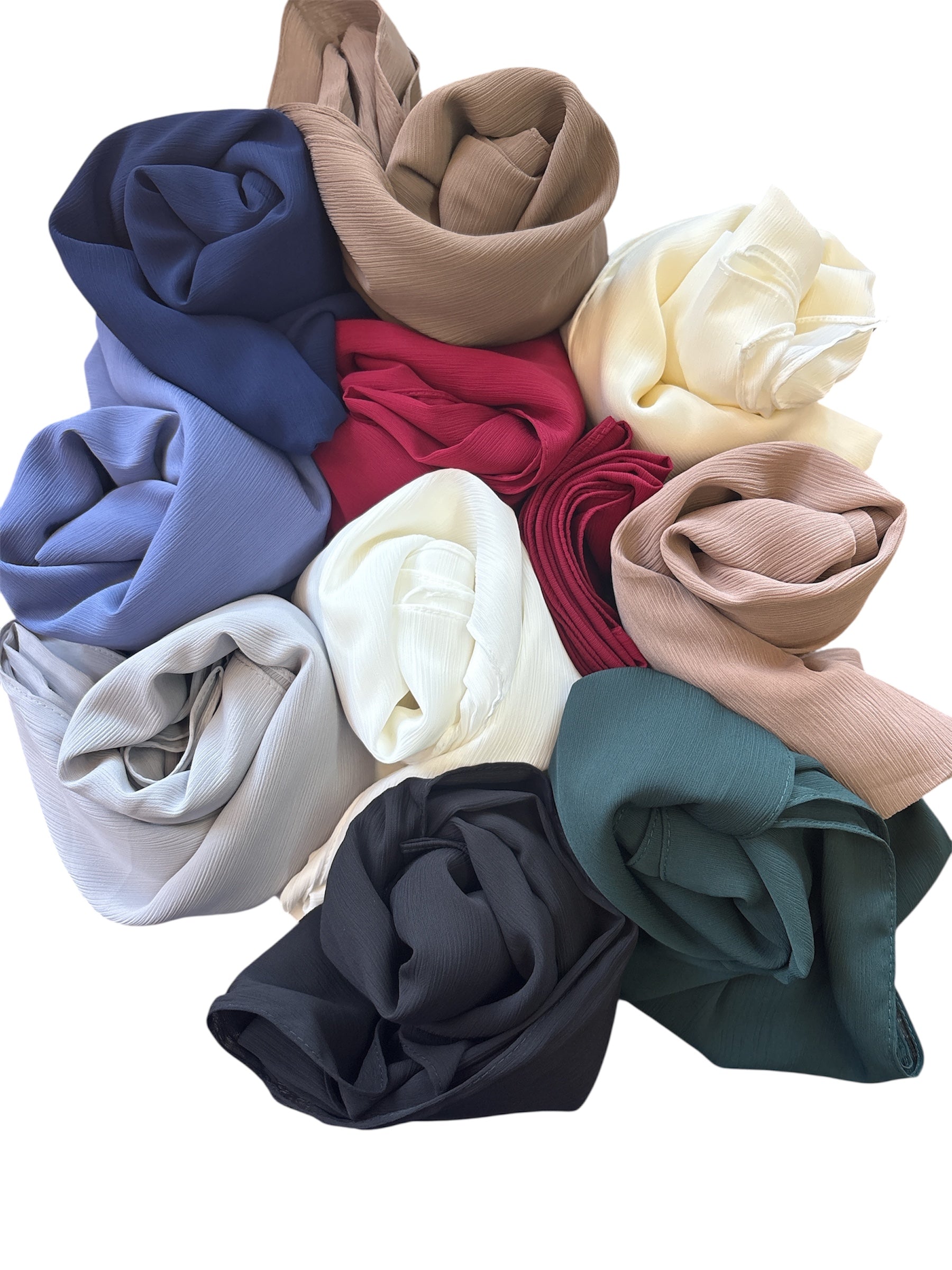 Ribbed chiffon