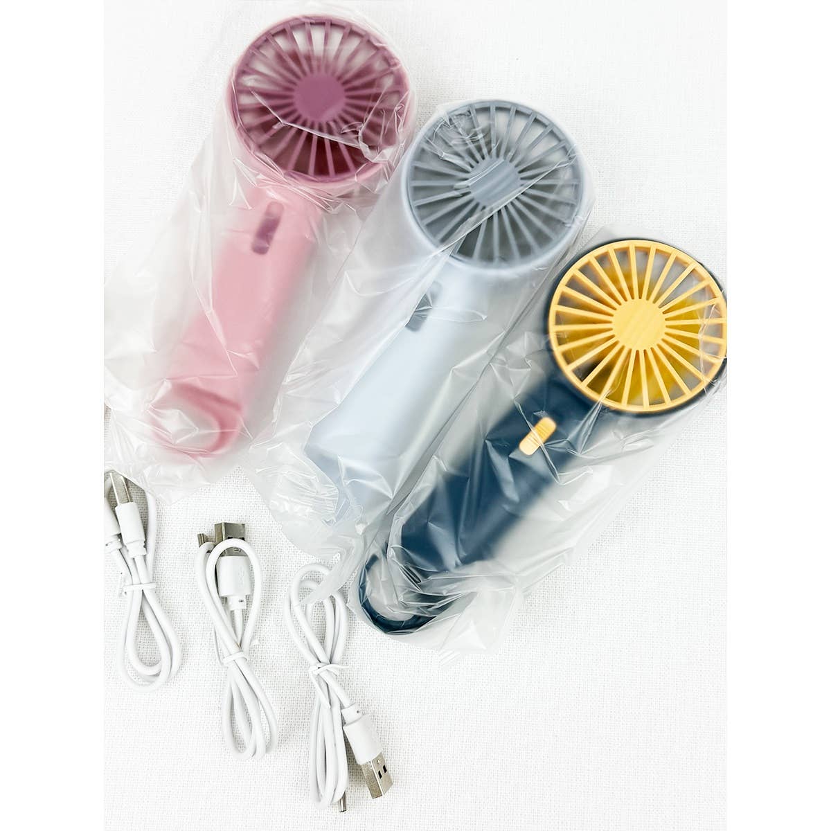 Portable Hand Fan with Pull out Stand