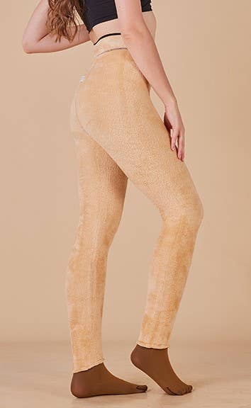 Fleece Lined Tights Women Sheer Warm Pantyhose Leggings