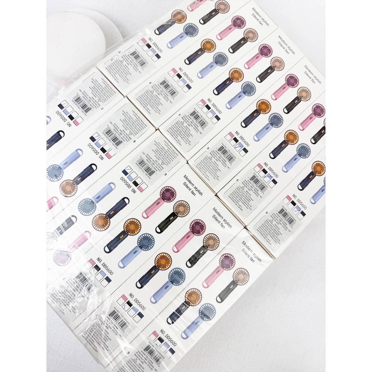 Portable Hand Fan with Pull out Stand