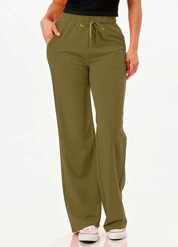 WIDE LEG SWEAT PANTS