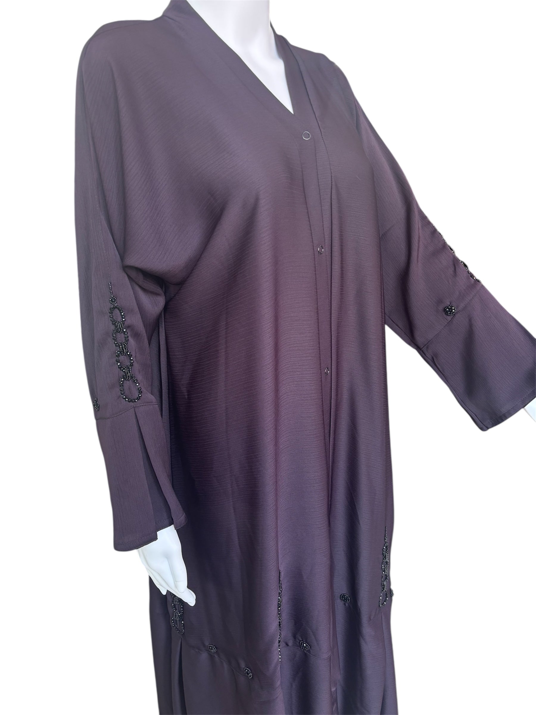 Purple abaya