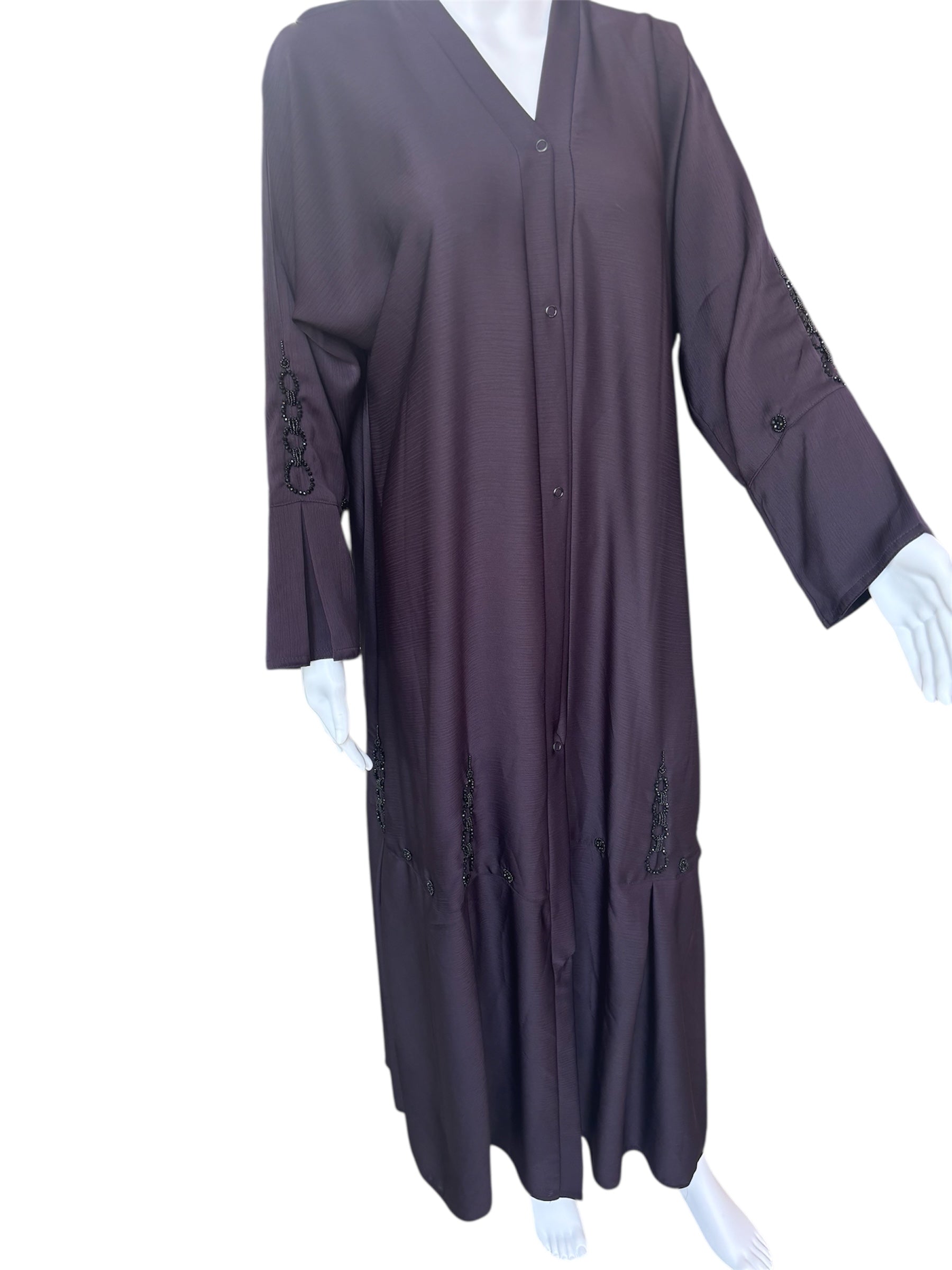 Purple abaya