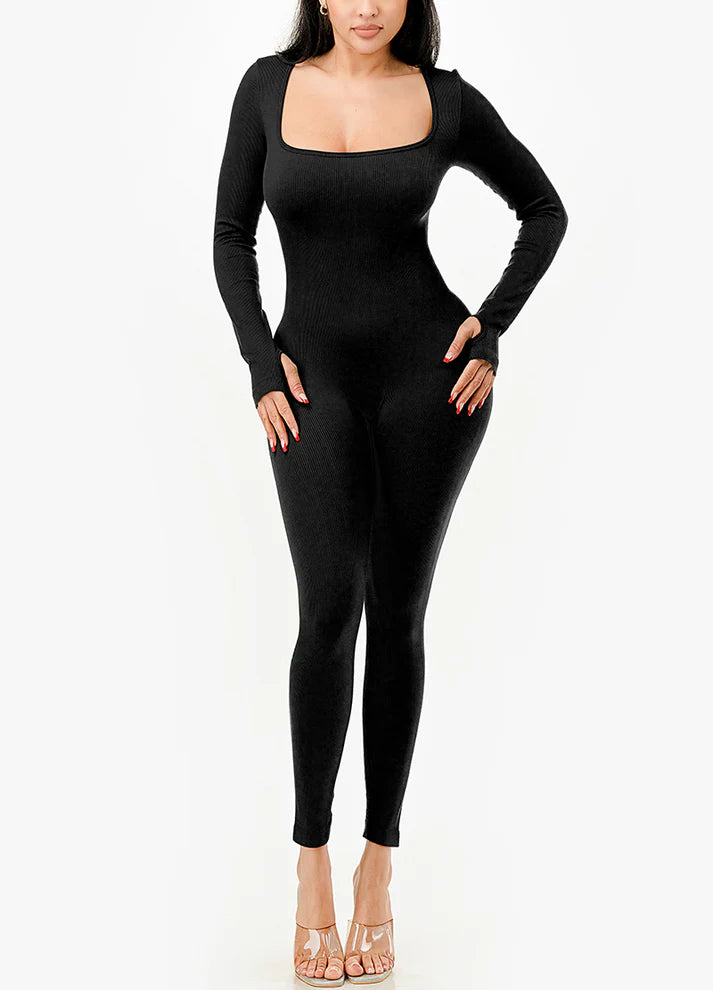 SEAMLESS BODY SHAPE JUMPSUIT