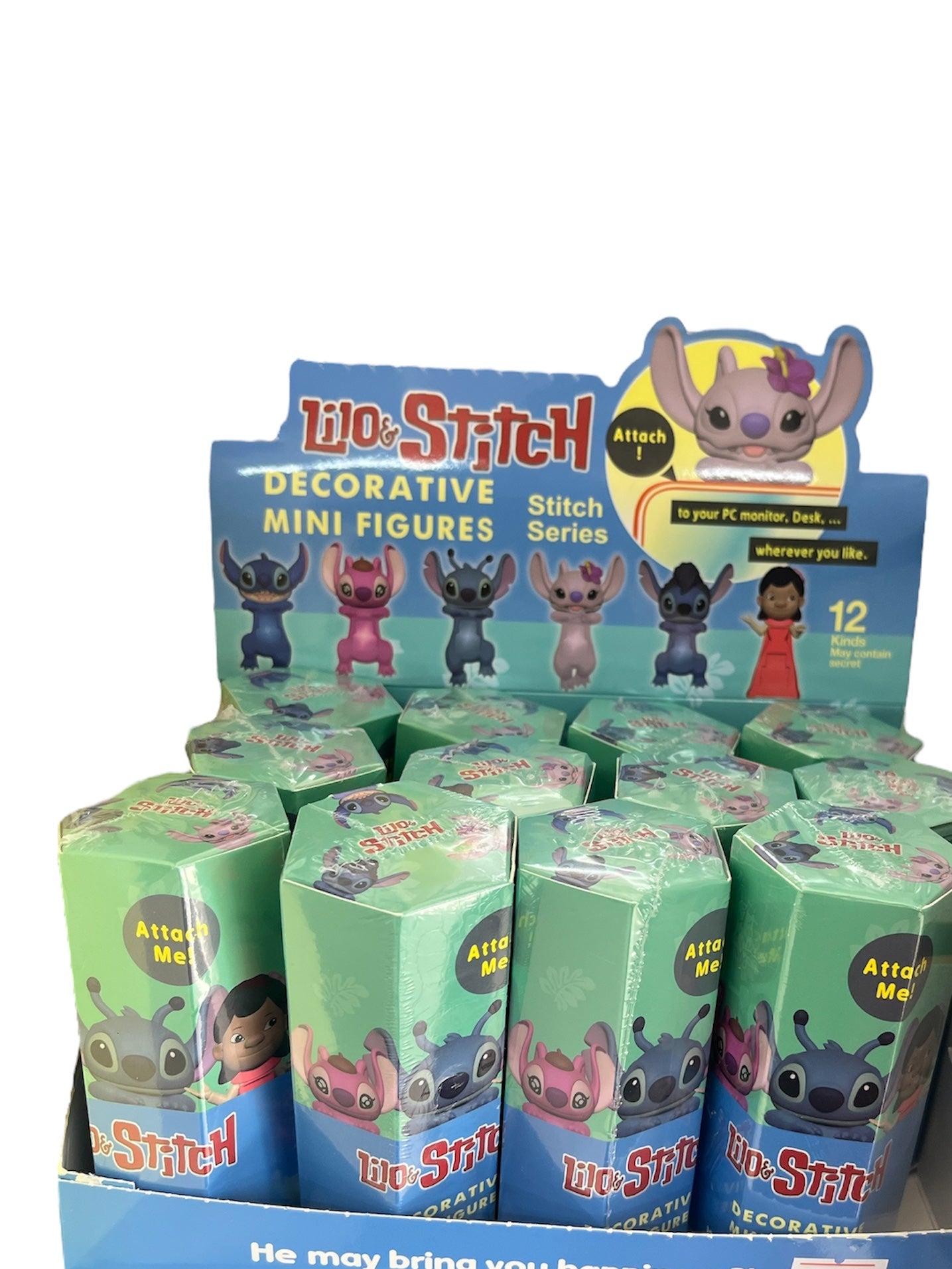lilo and stitch attachable mini figures blind box