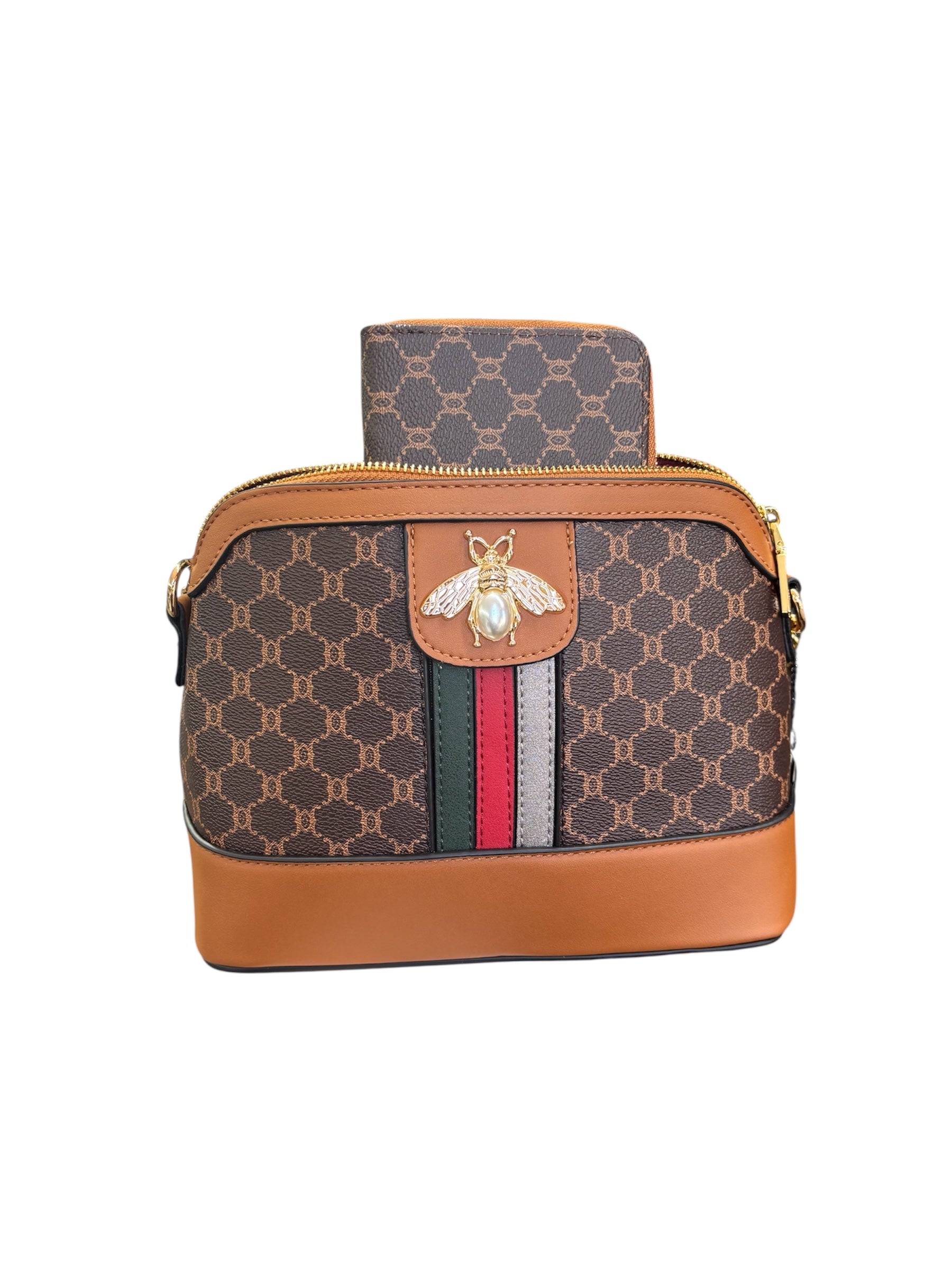 Crossbody purse with wallet