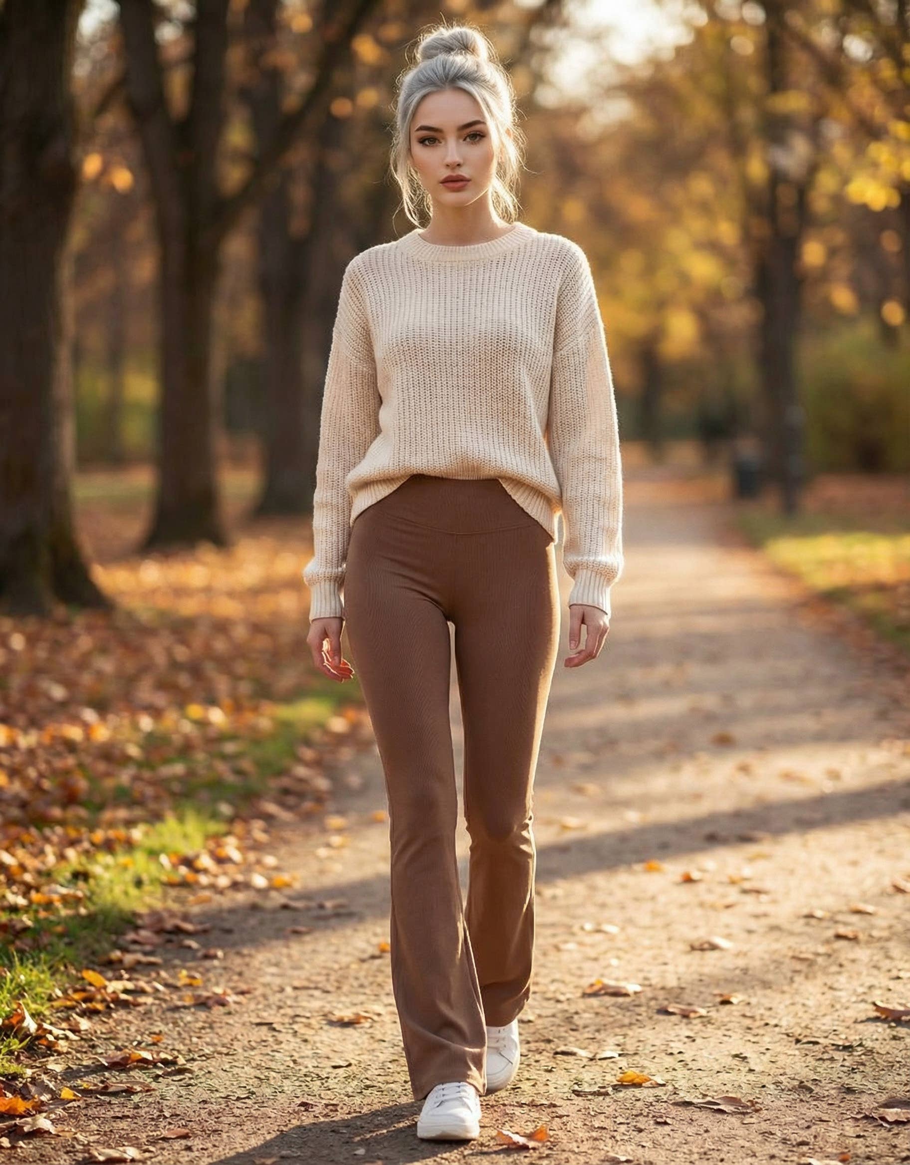 Flare Leg High Waist Yoga Pants