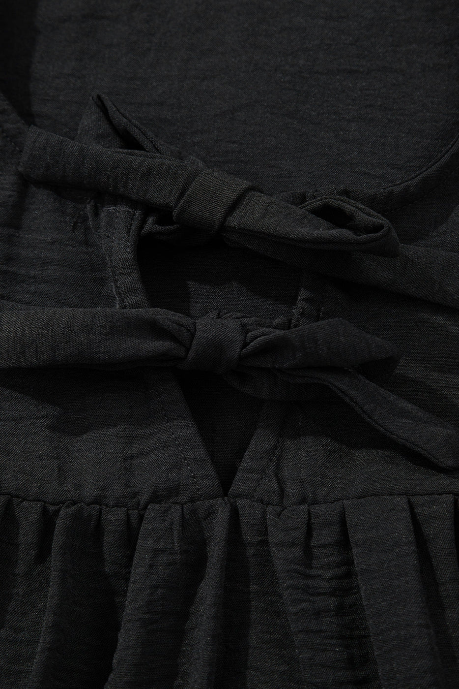 Bow Tie Neck 3/4 Sleeve Blouse