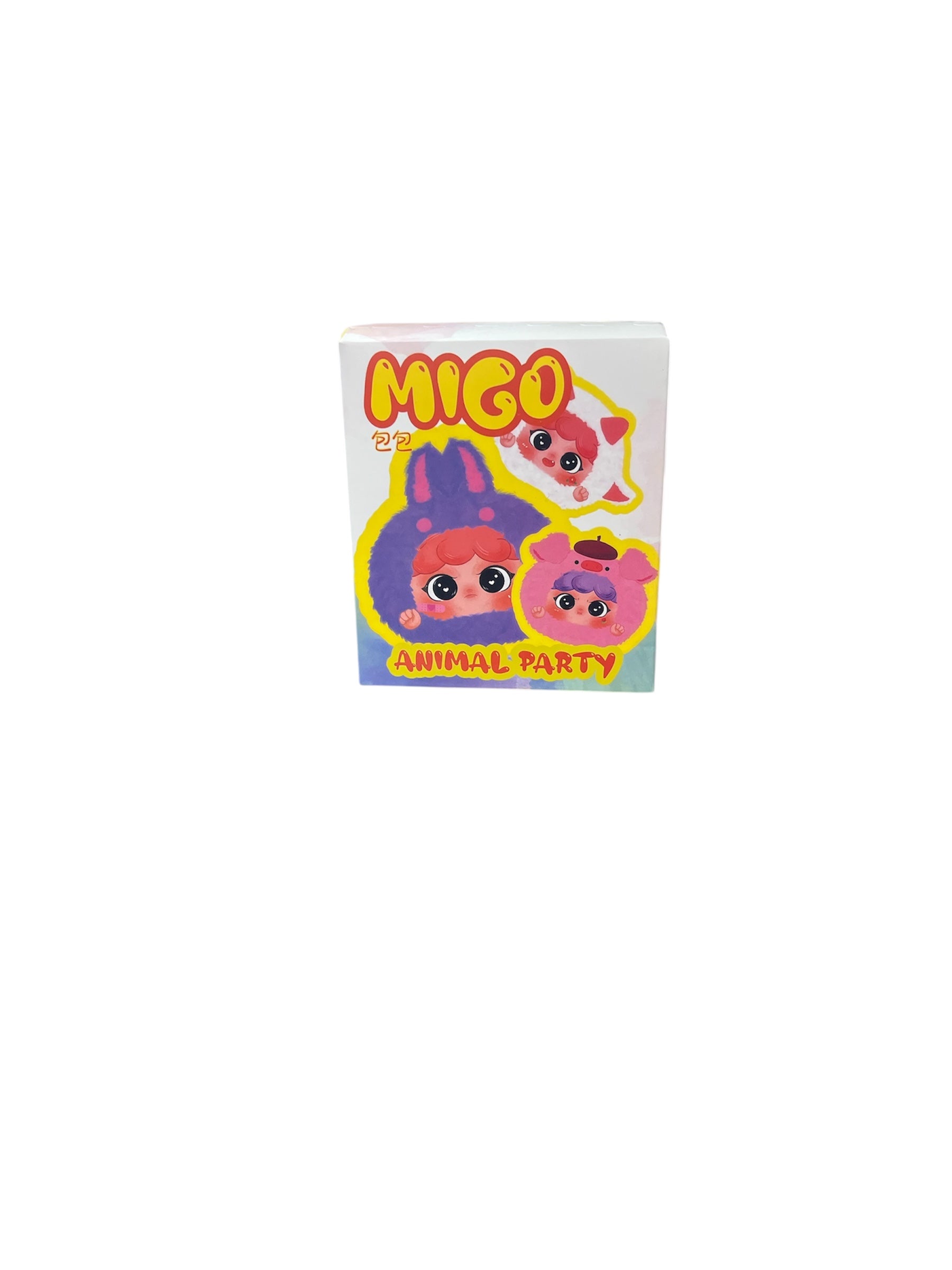 happy ghost Migo animal party plush bag pendant blind box