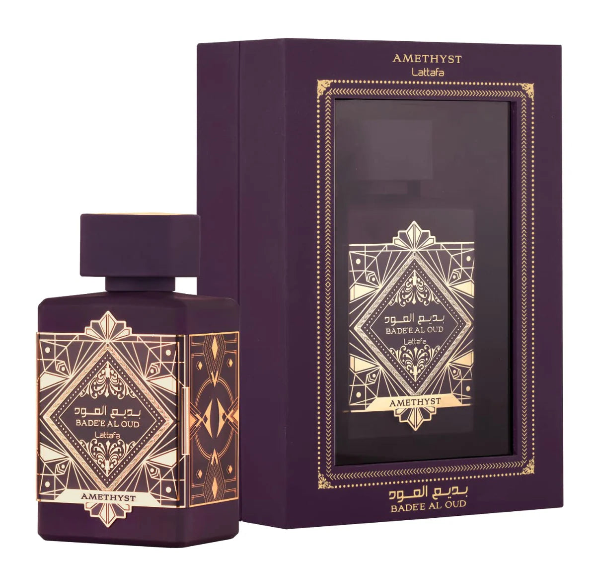 Badee Al Oud Amethyst by Lattafa (Unisex)