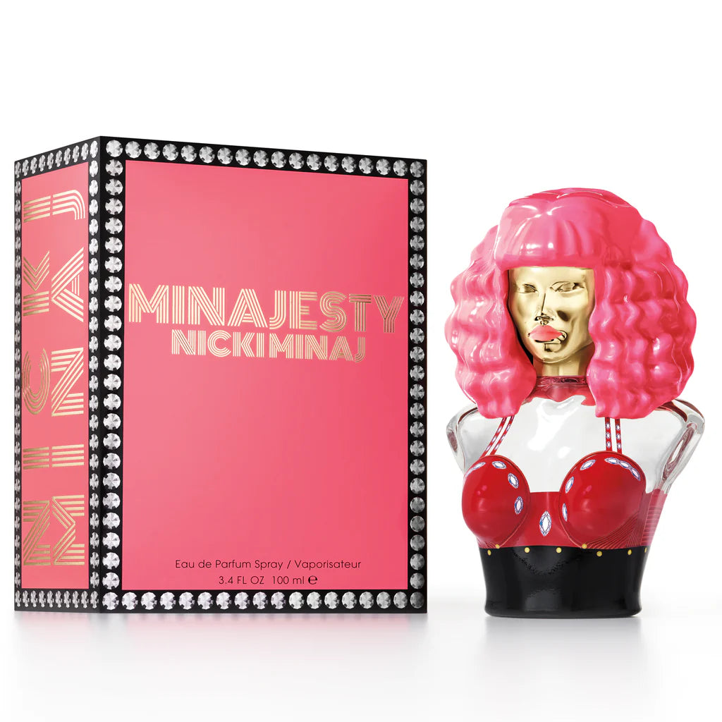 Nicki Minaj Minajesty Eau De Parfum Spray, Perfume for Women, 3.4 Oz